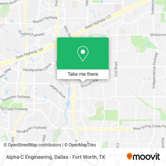 Alpha-C Engineering map