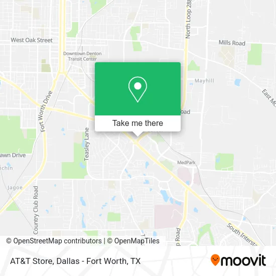 AT&T Store map