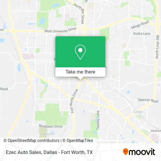 Ezec Auto Sales map