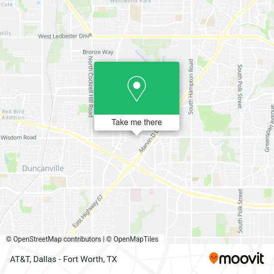 AT&T map