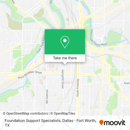 Foundation Support Specialists map