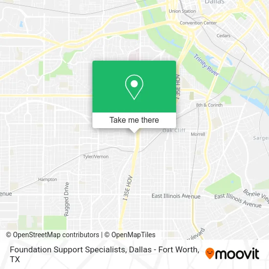 Foundation Support Specialists map