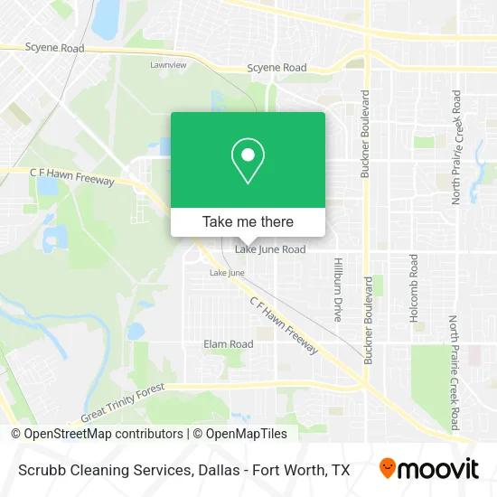 Mapa de Scrubb Cleaning Services