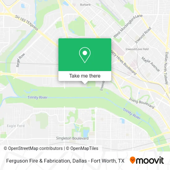 Ferguson Fire & Fabrication map
