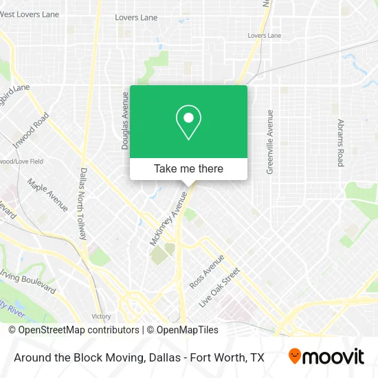Mapa de Around the Block Moving