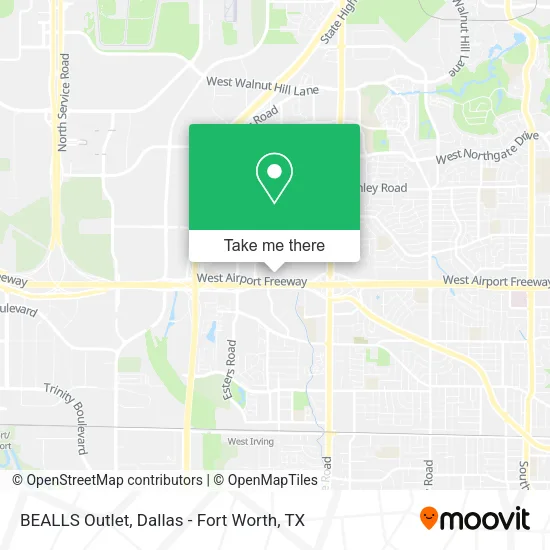 BEALLS Outlet map