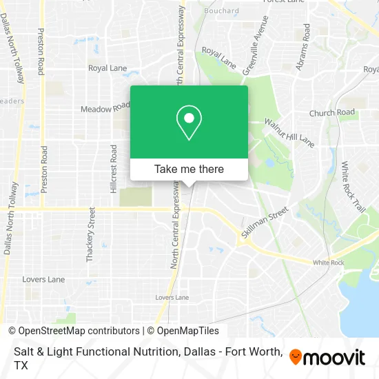 Salt & Light Functional Nutrition map