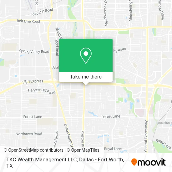 TKC Wealth Management LLC map