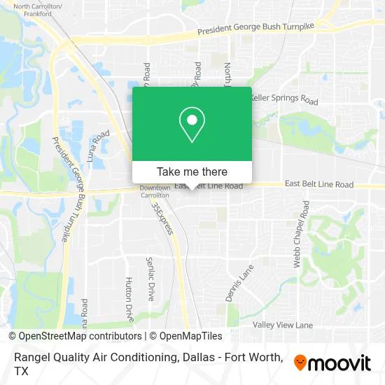 Rangel Quality Air Conditioning map