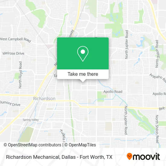 Richardson Mechanical map