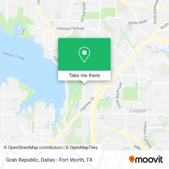 Mapa de Grab Republic