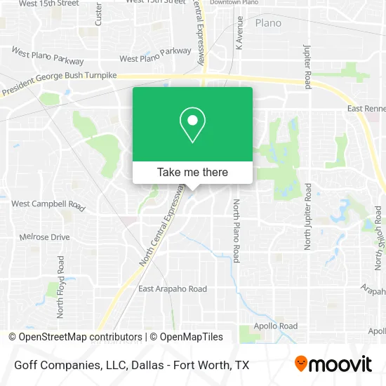 Goff Companies, LLC map