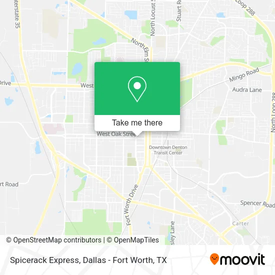 Spicerack Express map