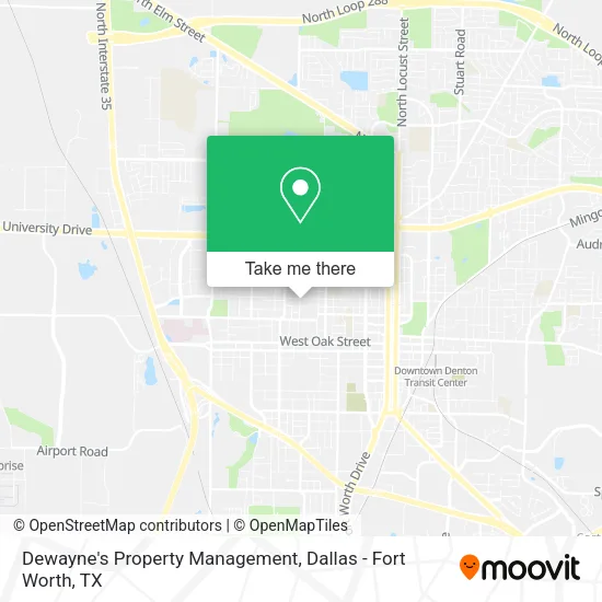 Dewayne's Property Management map