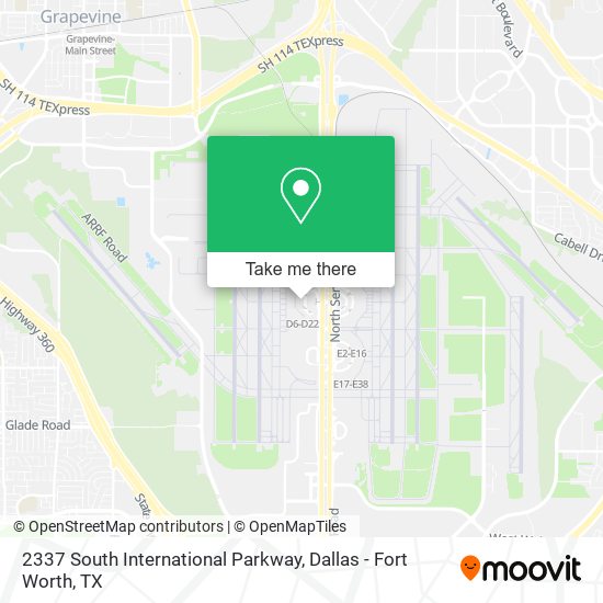Mapa de 2337 South International Parkway