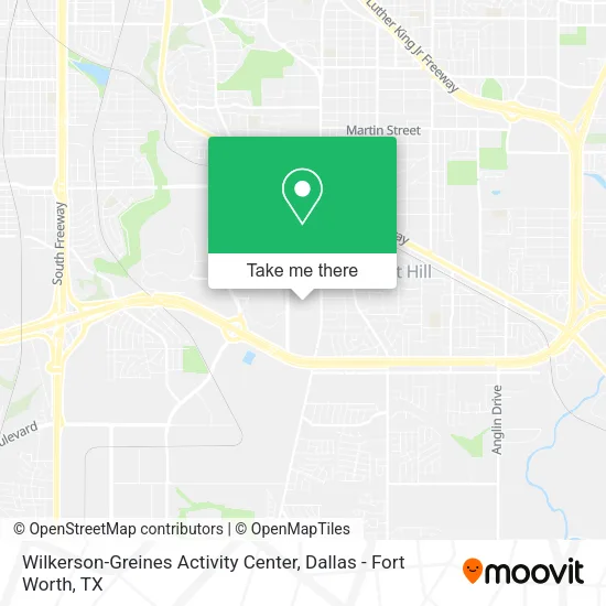 Mapa de Wilkerson-Greines Activity Center