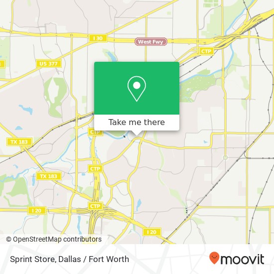 Sprint Store map