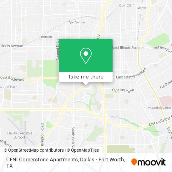 CFNI Cornerstone Apartments map