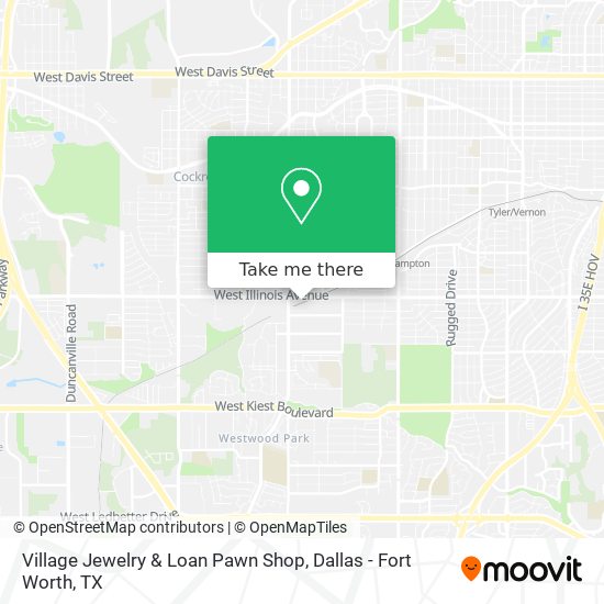 Mapa de Village Jewelry & Loan Pawn Shop