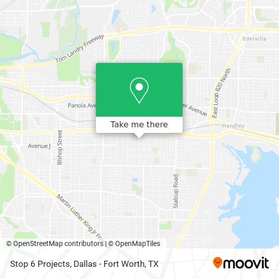 Stop 6 Projects map