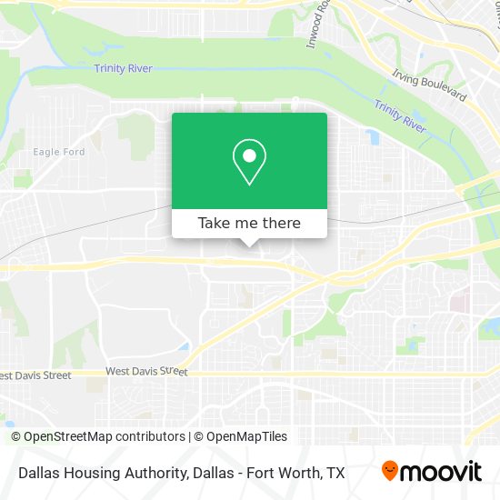 Dallas Housing Authority map