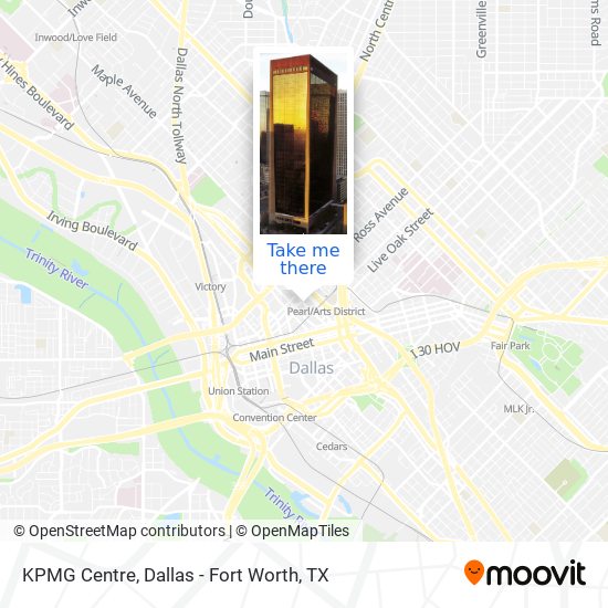 KPMG Centre map
