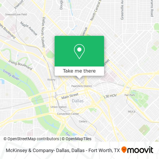 Mapa de McKinsey & Company- Dallas