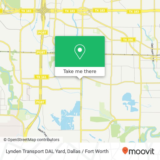 Lynden Transport DAL Yard map