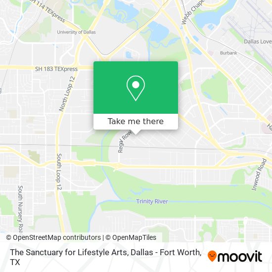 The Sanctuary for Lifestyle Arts map