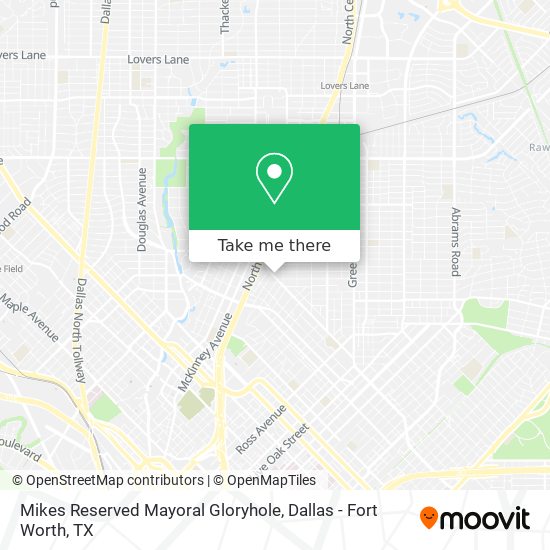 Mikes Reserved Mayoral Gloryhole map