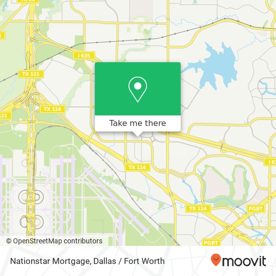 Nationstar Mortgage map