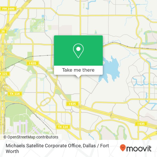 Michaels Satellite Corporate Office map