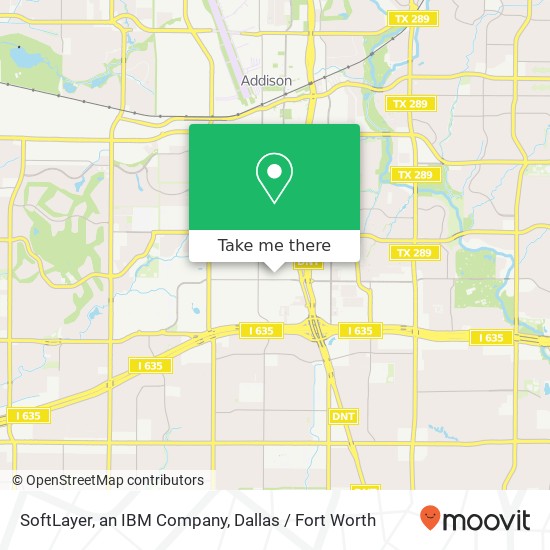 SoftLayer, an IBM Company map