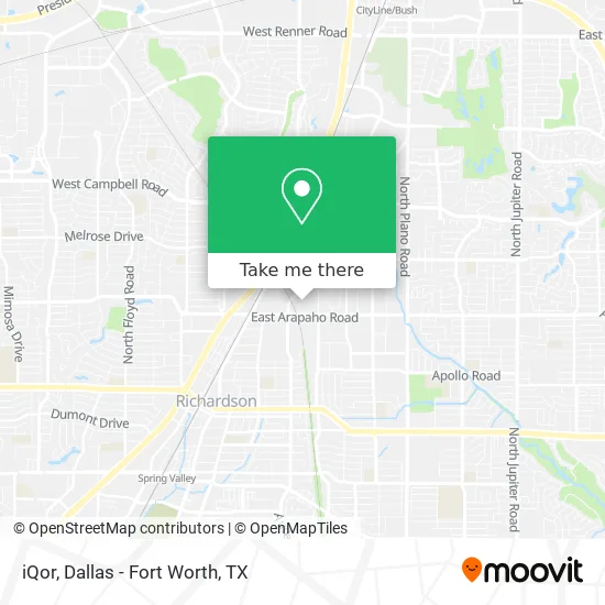 iQor map