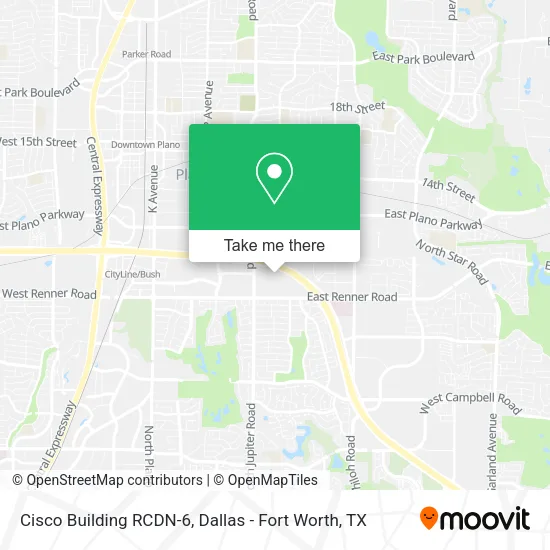 Cisco Building RCDN-6 map