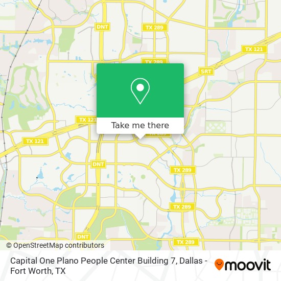 Capital One Plano People Center Building 7 map