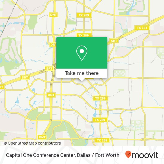 Capital One Conference Center map