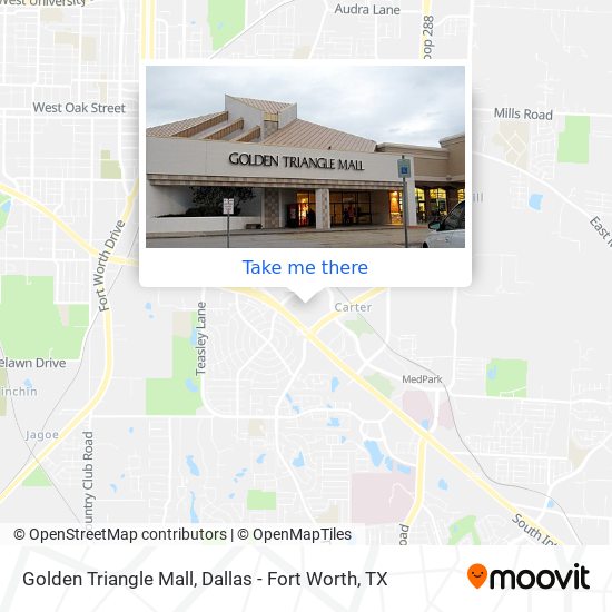 Mapa de Golden Triangle Mall