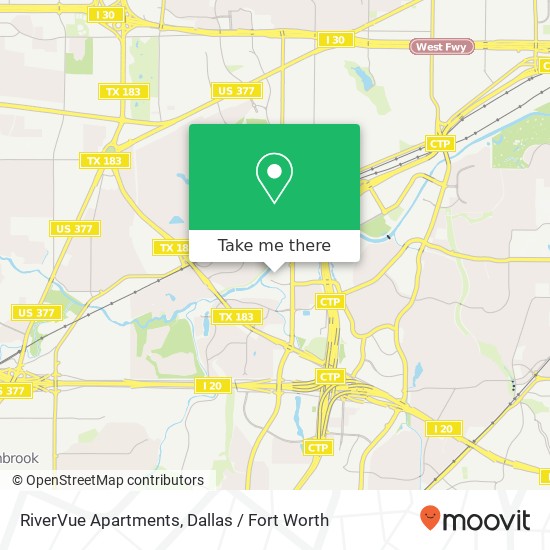 Mapa de RiverVue Apartments