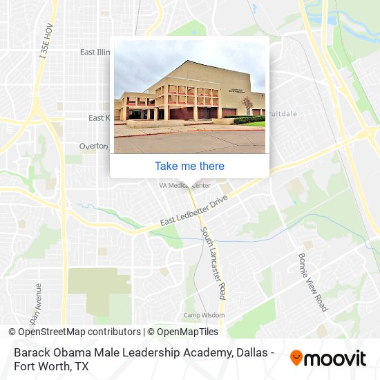 Mapa de Barack Obama Male Leadership Academy