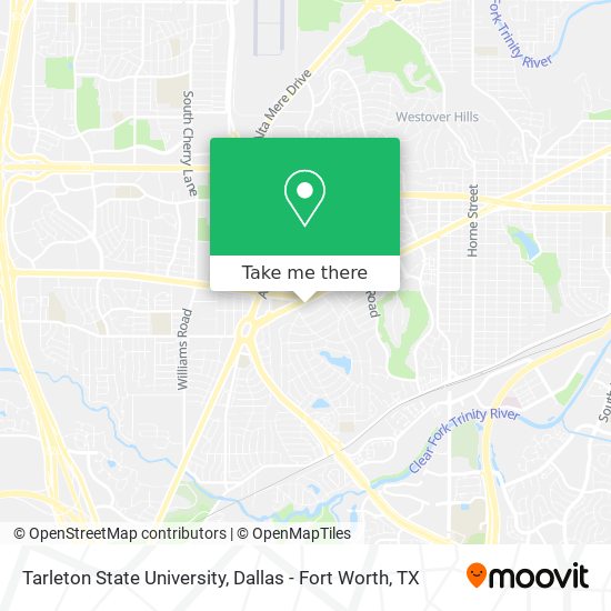 Mapa de Tarleton State University