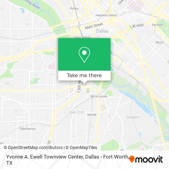 Mapa de Yvonne A. Ewell Townview Center