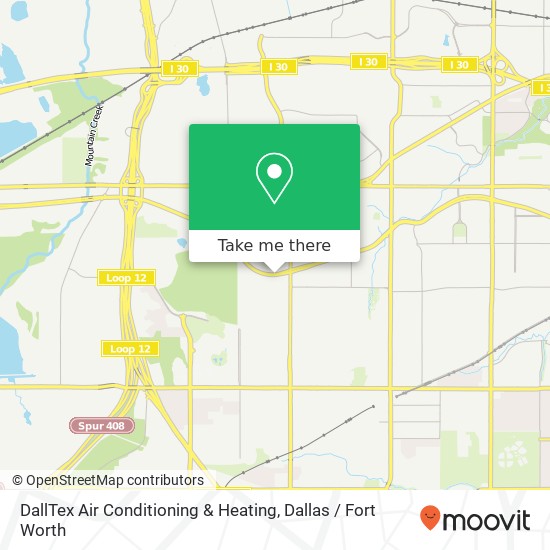 DallTex Air Conditioning & Heating map