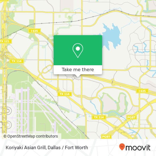 Koriyaki Asian Grill map