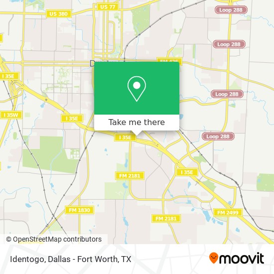 Identogo map