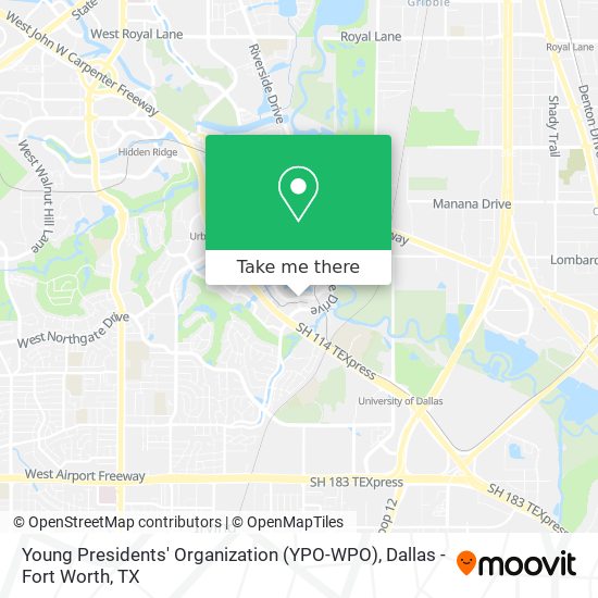 Young Presidents' Organization (YPO-WPO) map