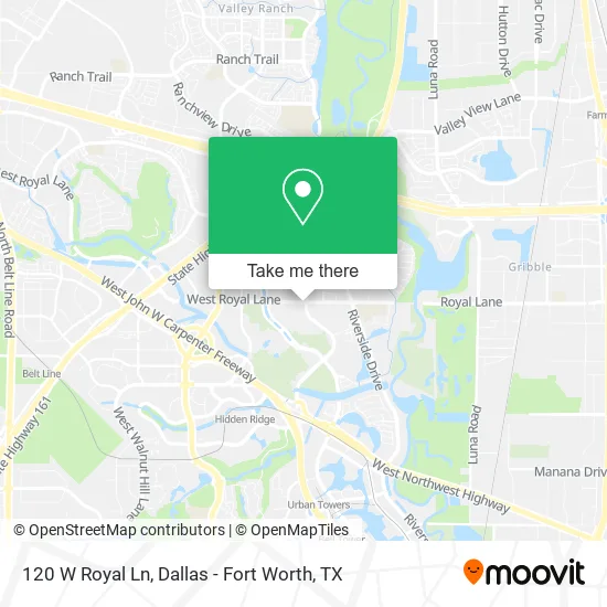 120 W Royal Ln map