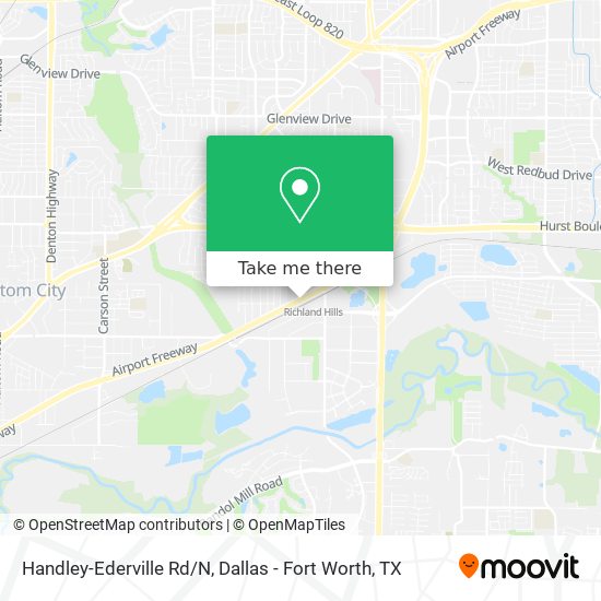 Handley-Ederville Rd/N map
