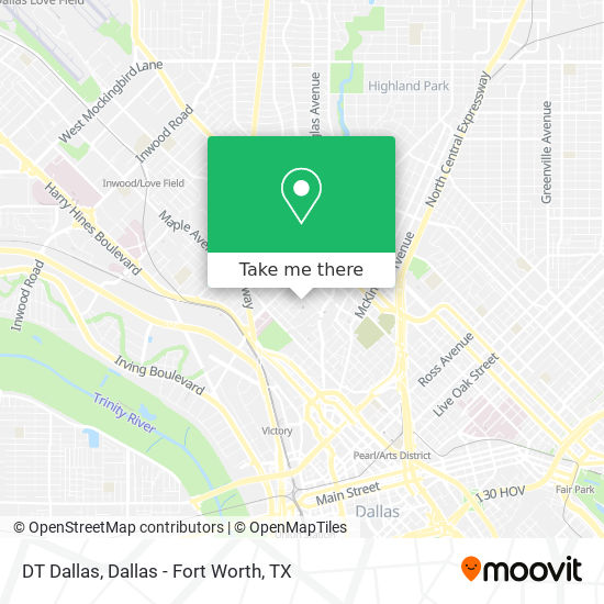 DT Dallas map