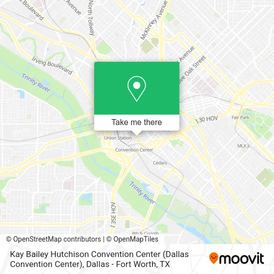 Kay Bailey Hutchison Convention Center (Dallas Convention Center) map